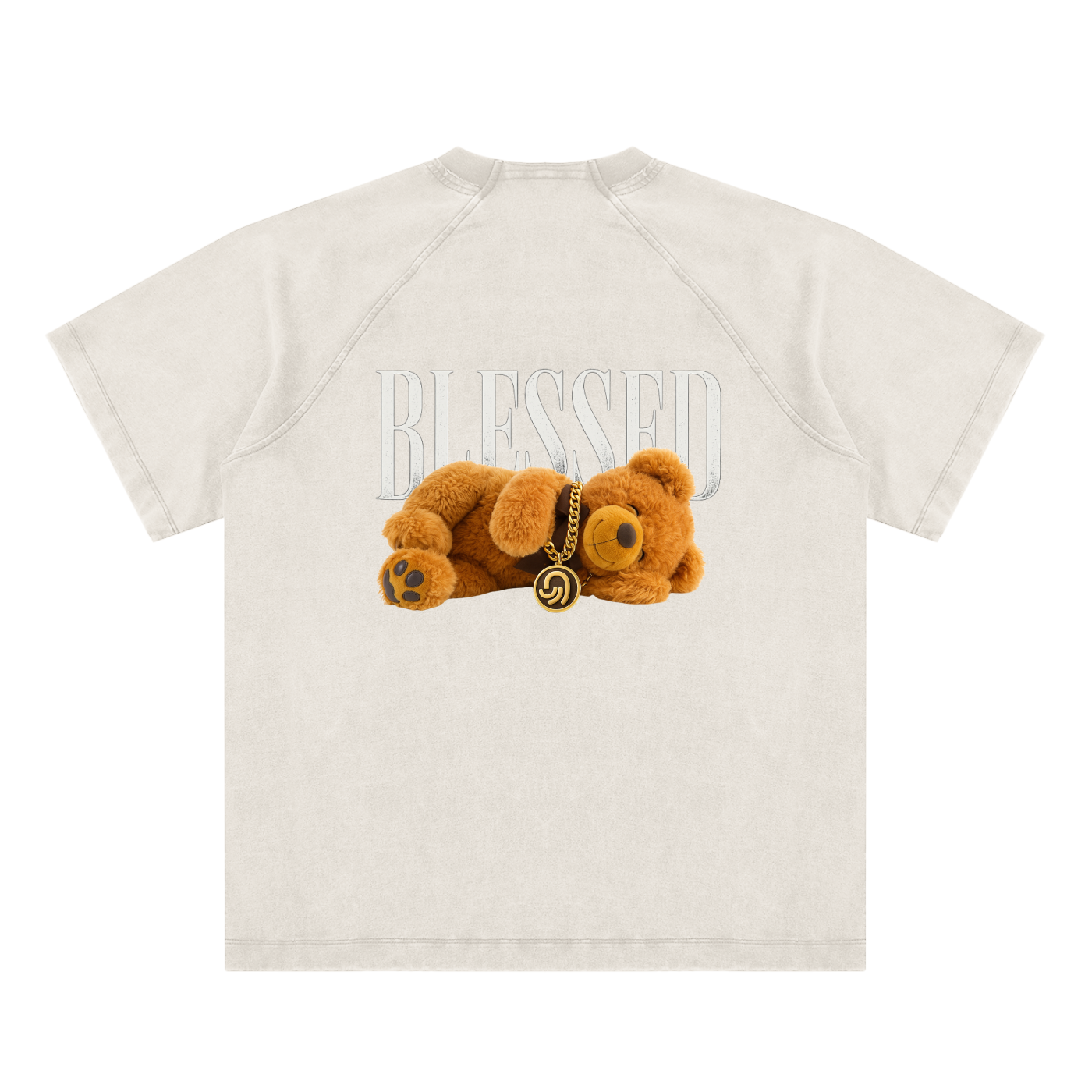 Blessed Bear Medallion T-Shirt 260 GSM