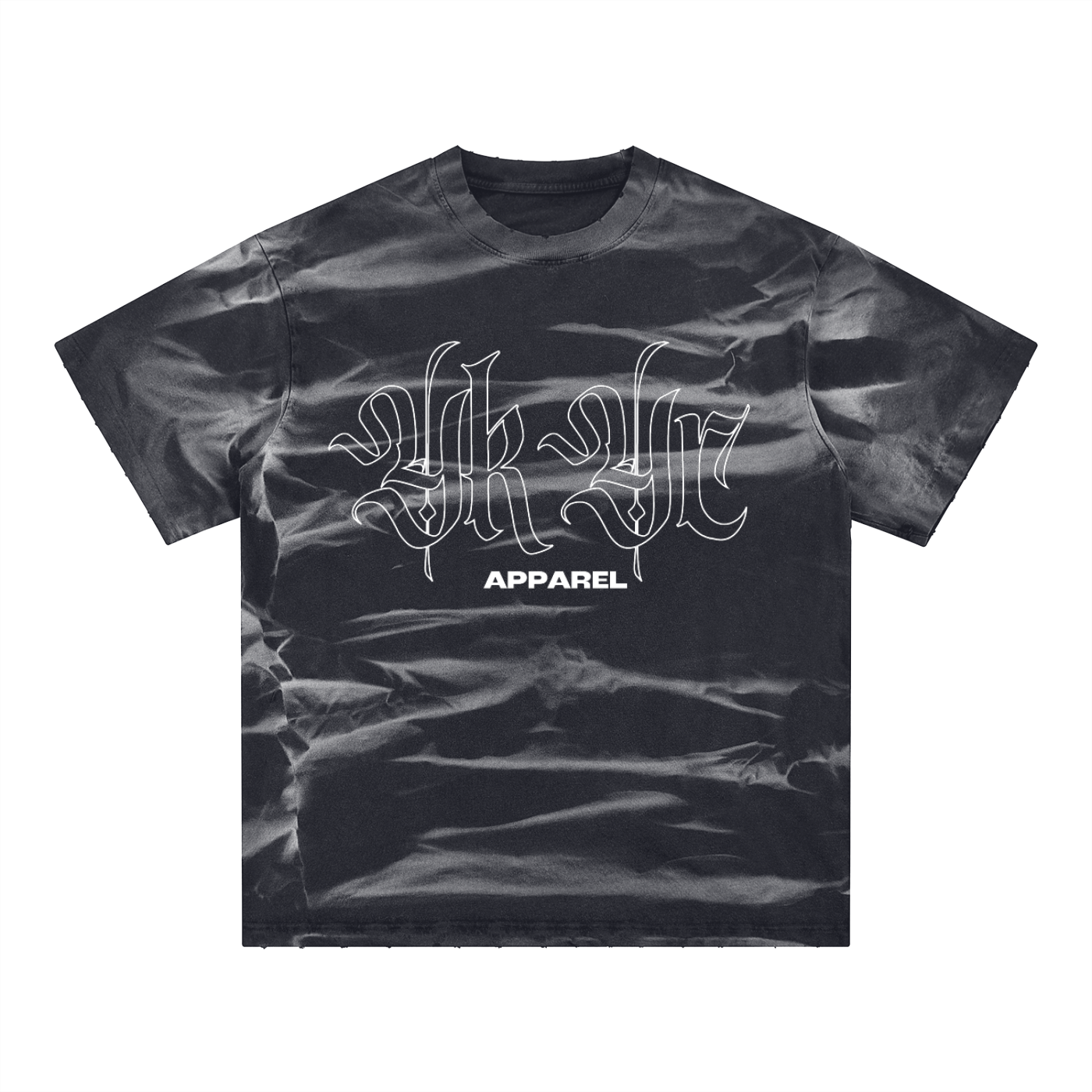 YKYC Smoke Script Tee - 250 GSM
