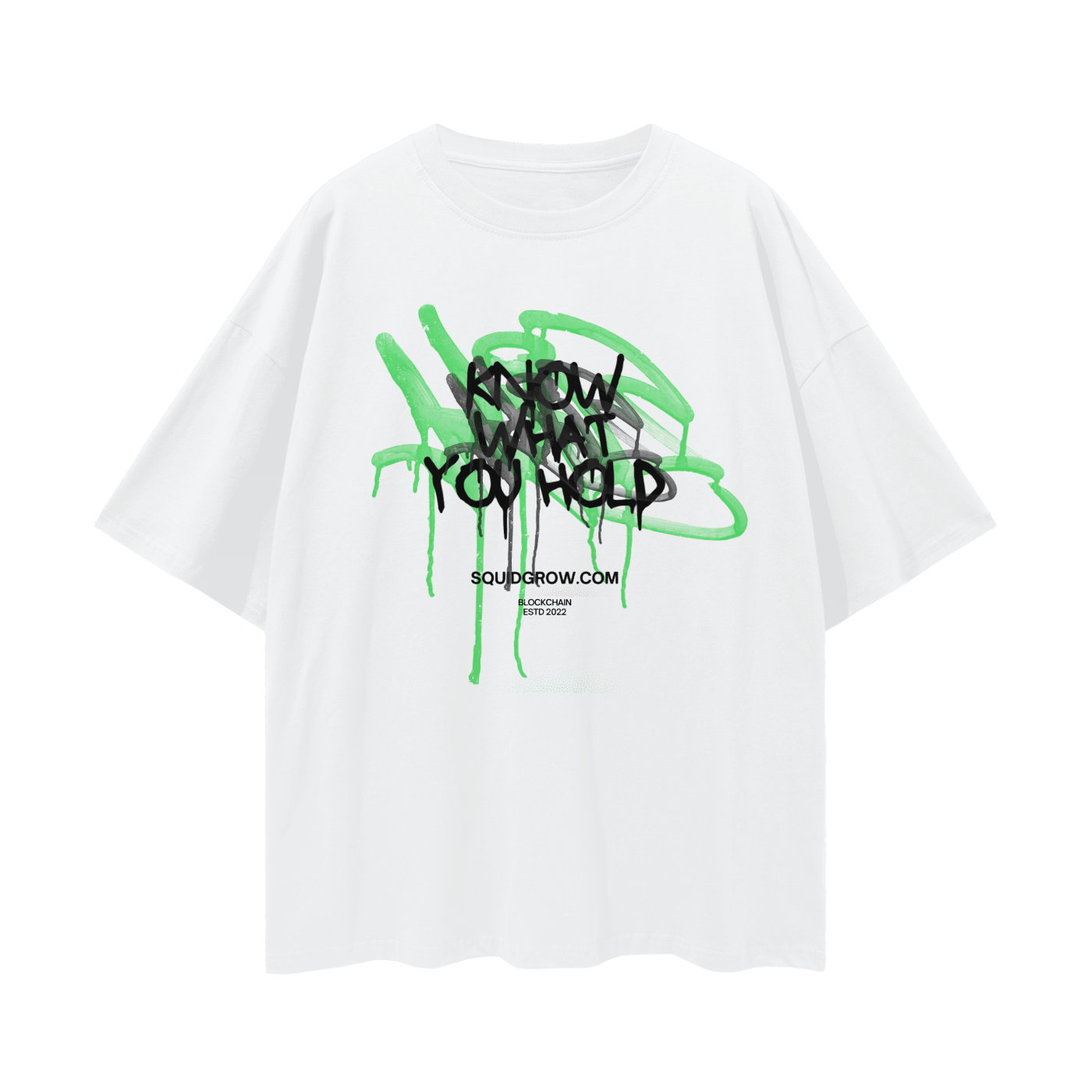 Green Graffiti Know What You Hold - 190 GSM