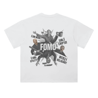 Drop Shoulder T-Shirt - 300 GSM Front