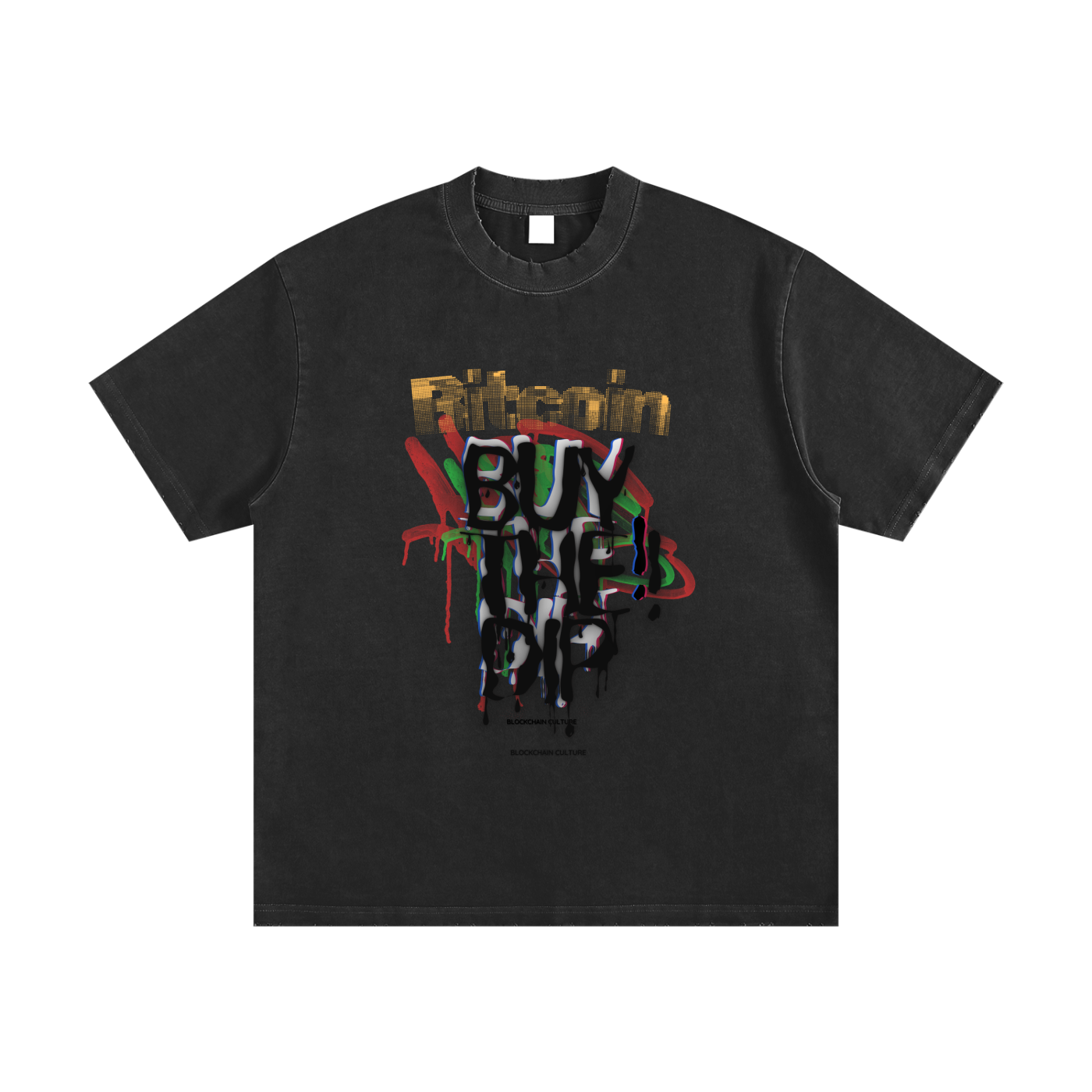 Heavyweight Vintage Washed Frayed T-Shirt