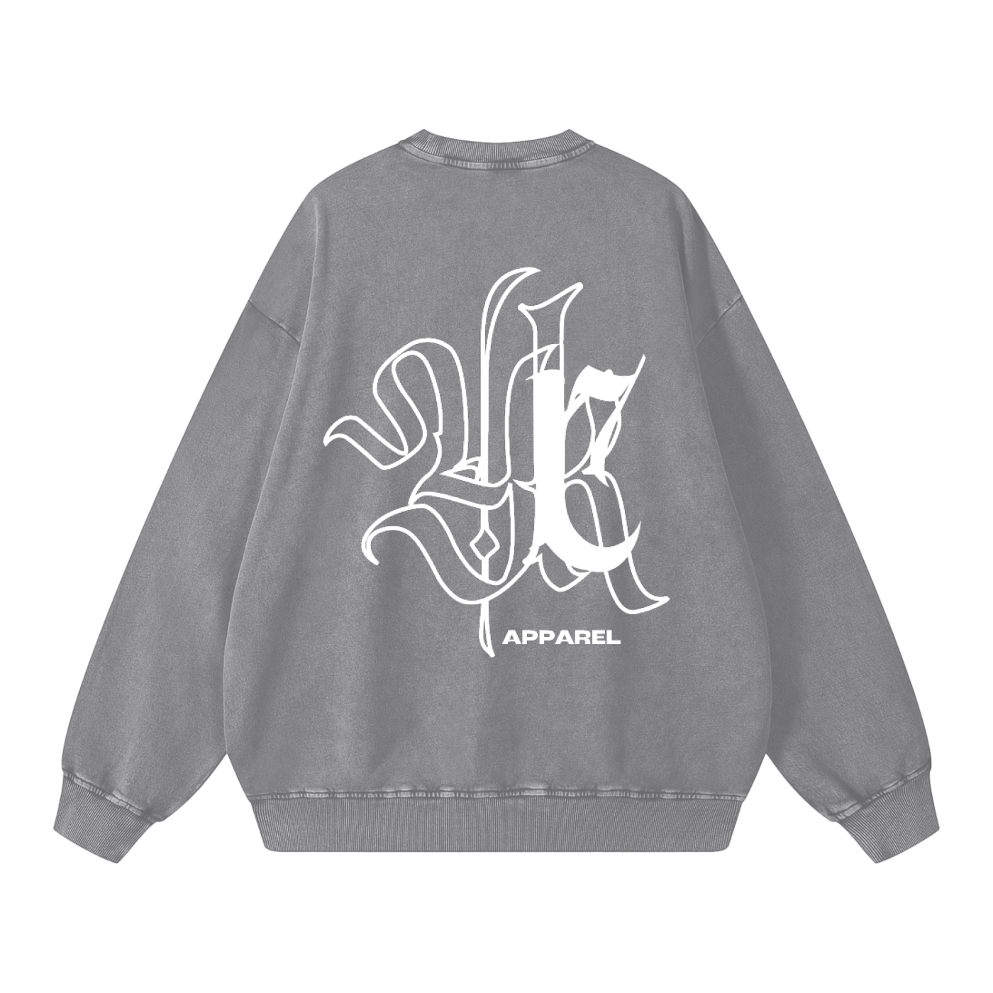 Acid Wash Oversize Sweatshirt - 360 GSM