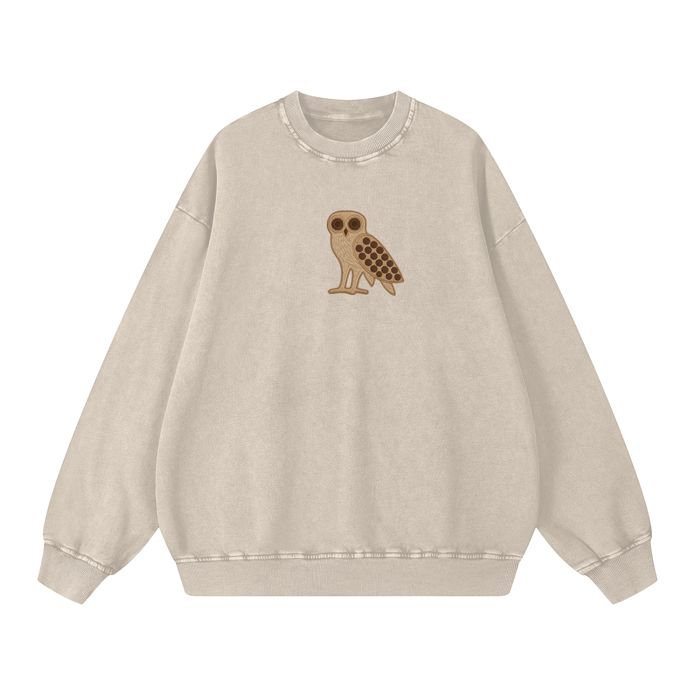 Snow Washed Oversized Sweatshirt
