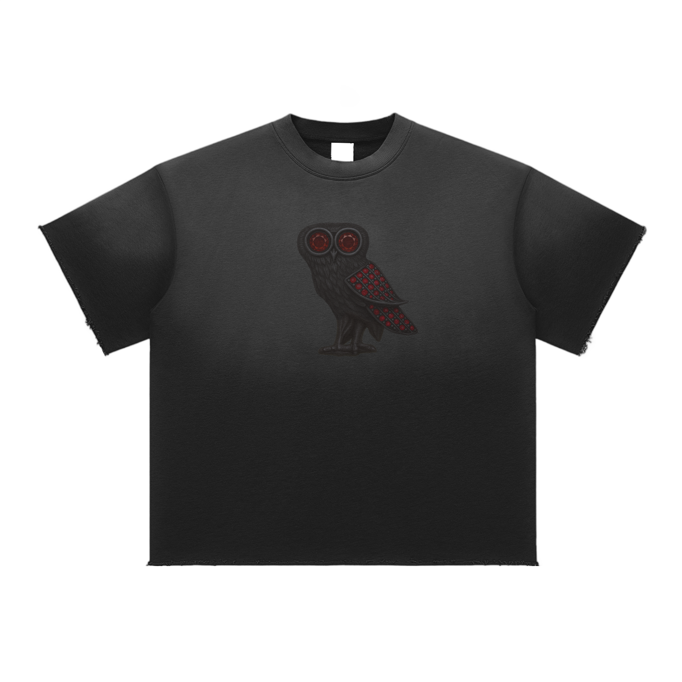 Sun Fade Raw Edge T-Shirt