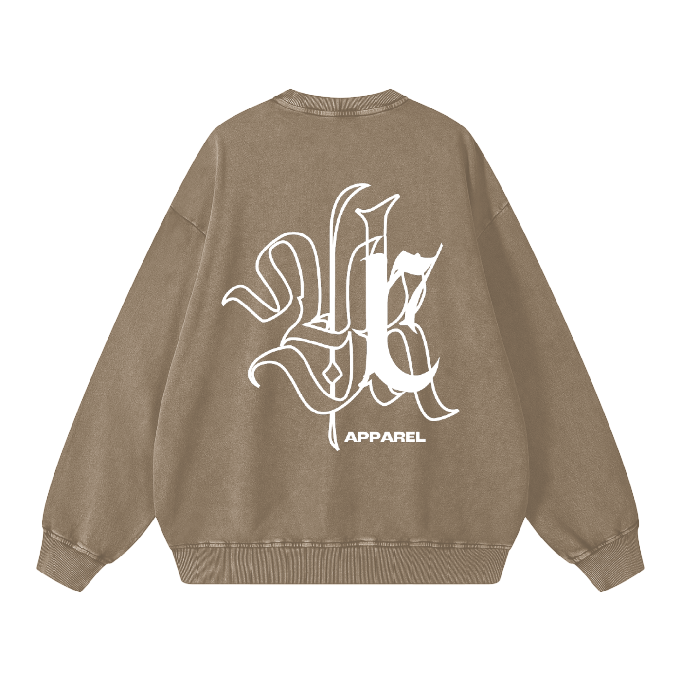 Acid Wash Oversize Sweatshirt - 360 GSM
