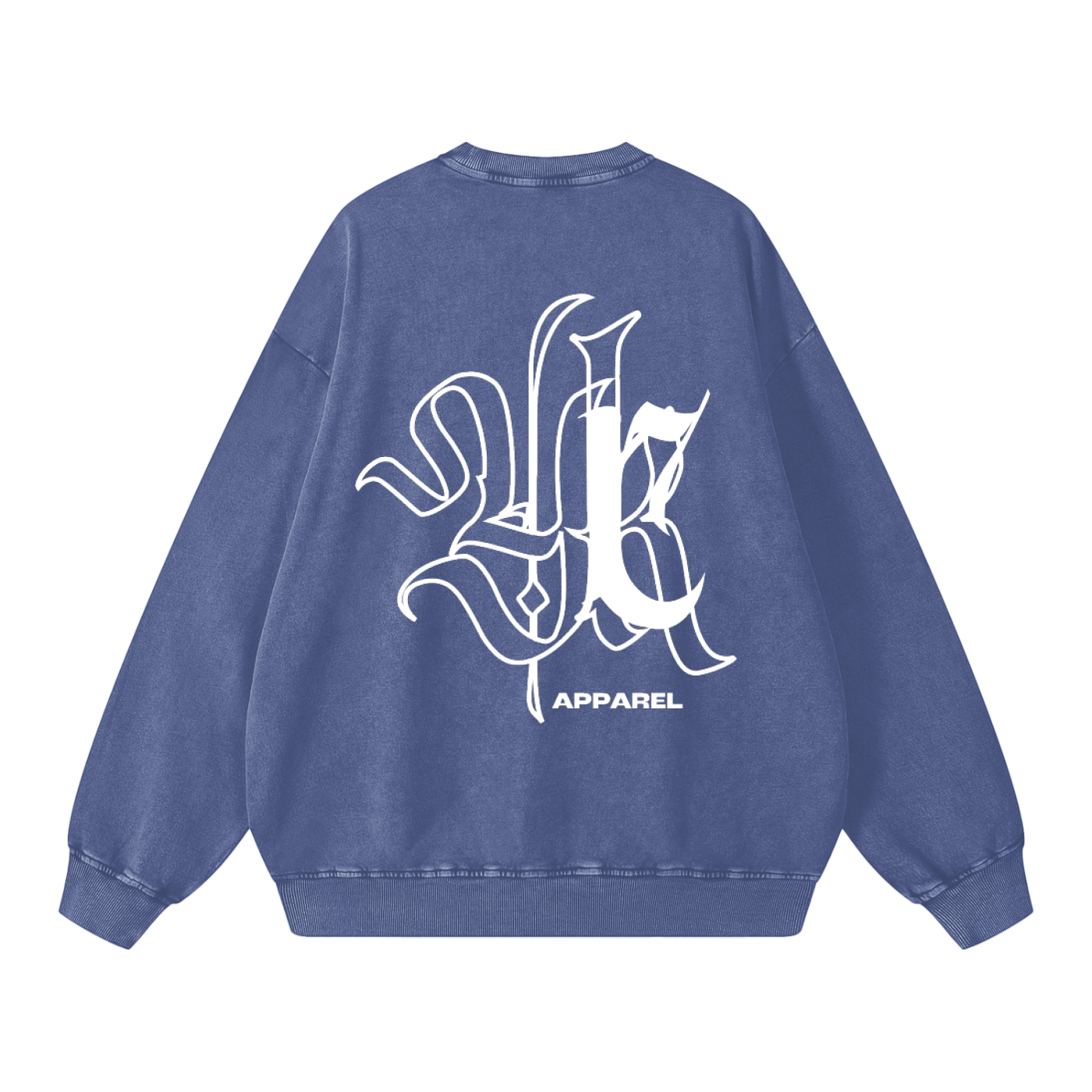 Acid Wash Oversize Sweatshirt - 360 GSM