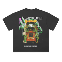 Drop Shoulder T-Shirt - 300 GSM Front