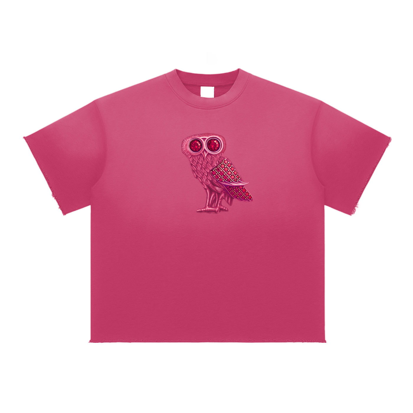 Sun Fade Raw Edge T-Shirt