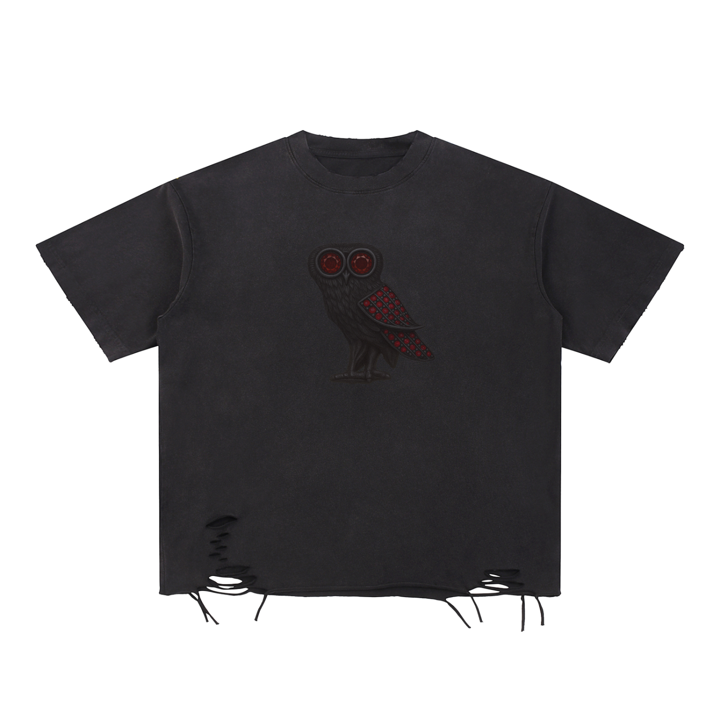 Black God’s Plan – Silentswap Owl Tee - 270 GSM