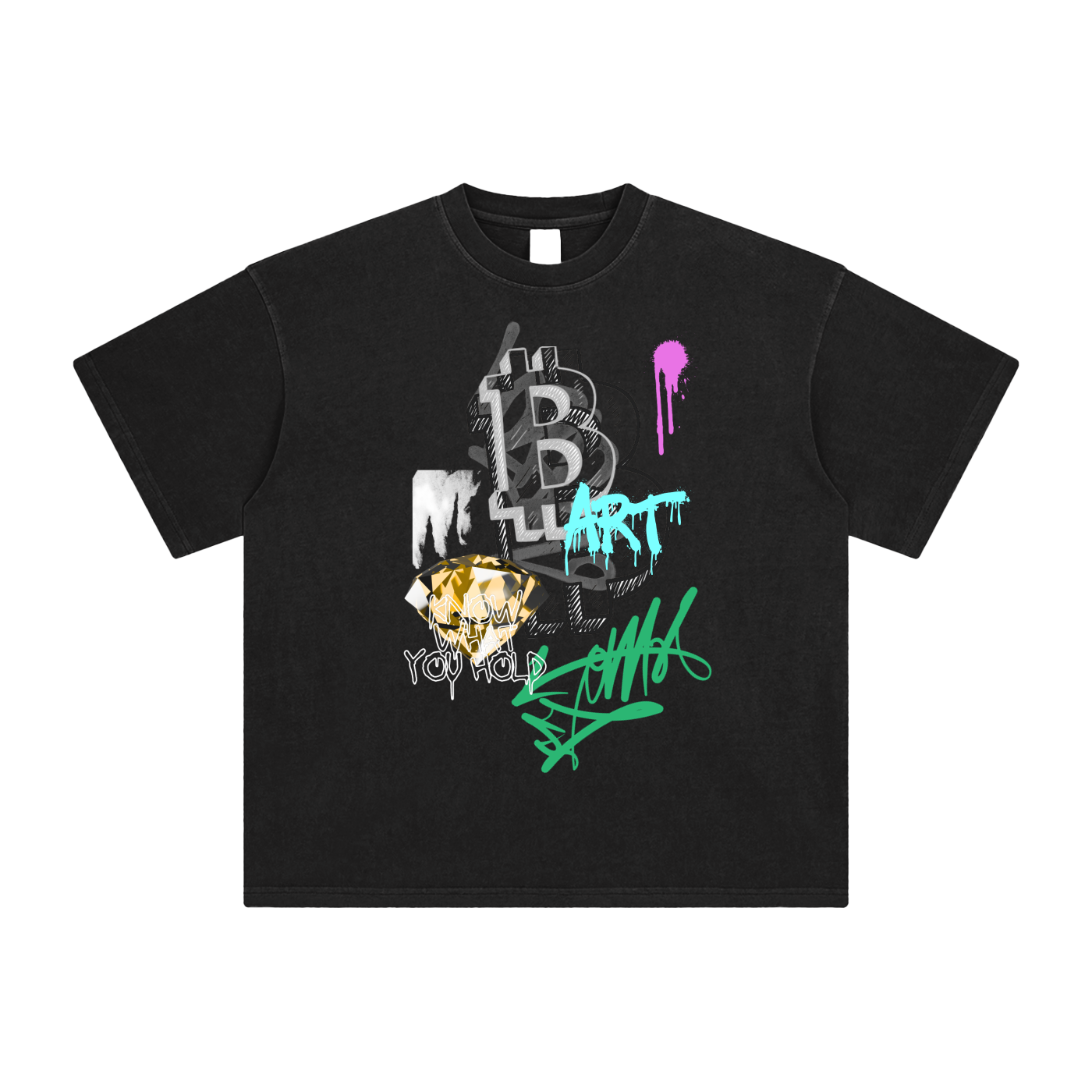 Enzyme Washed T-Shirt