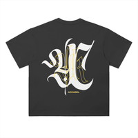 Drop Shoulder T-Shirt - 300 GSM Front
