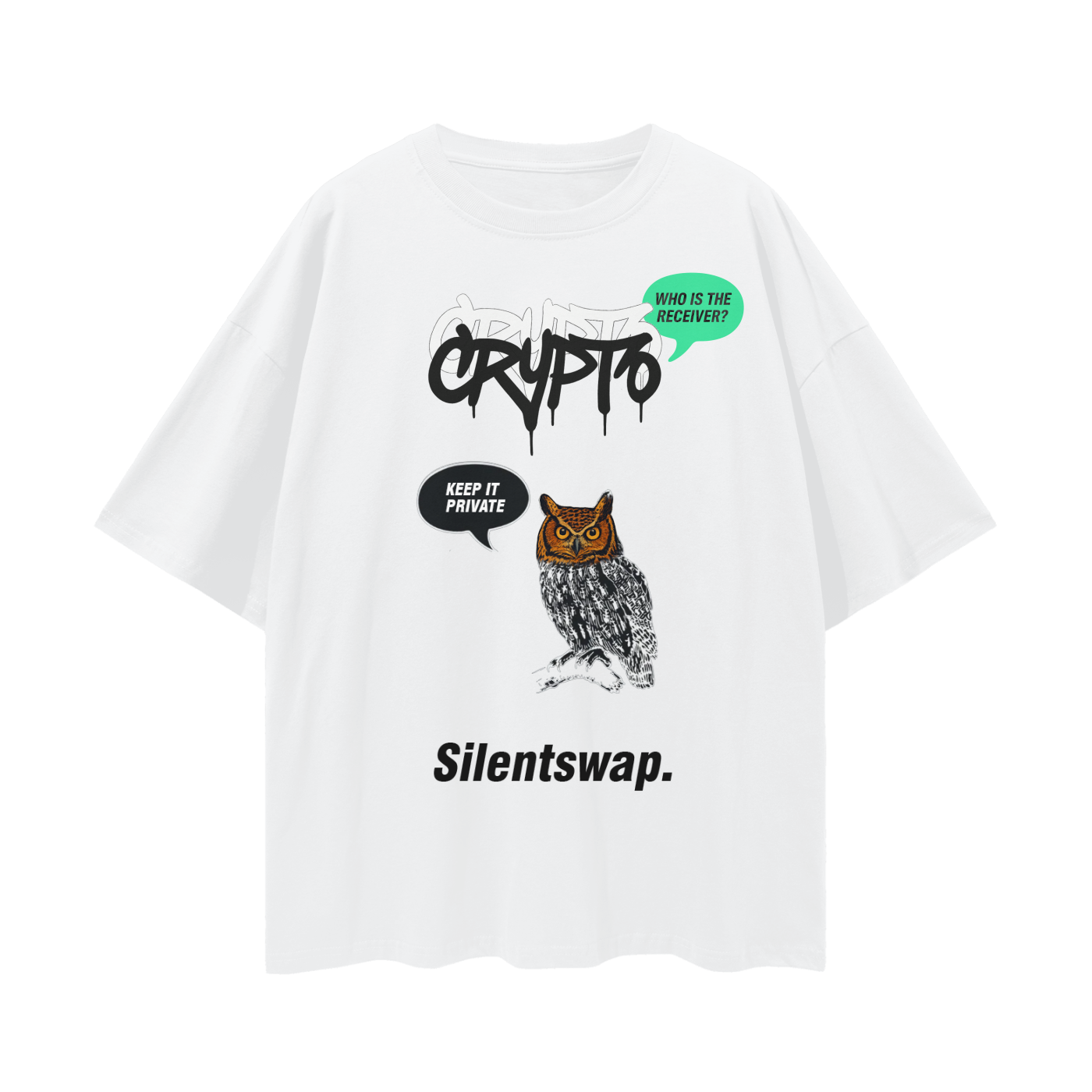 Keep It Private Owl Tee - 190 GSM
