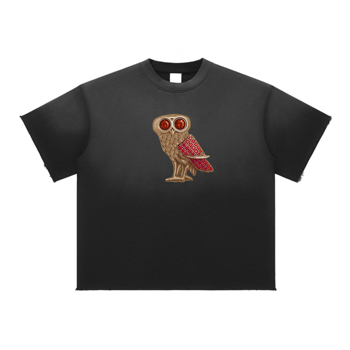 Sun Fade Raw Edge T-Shirt