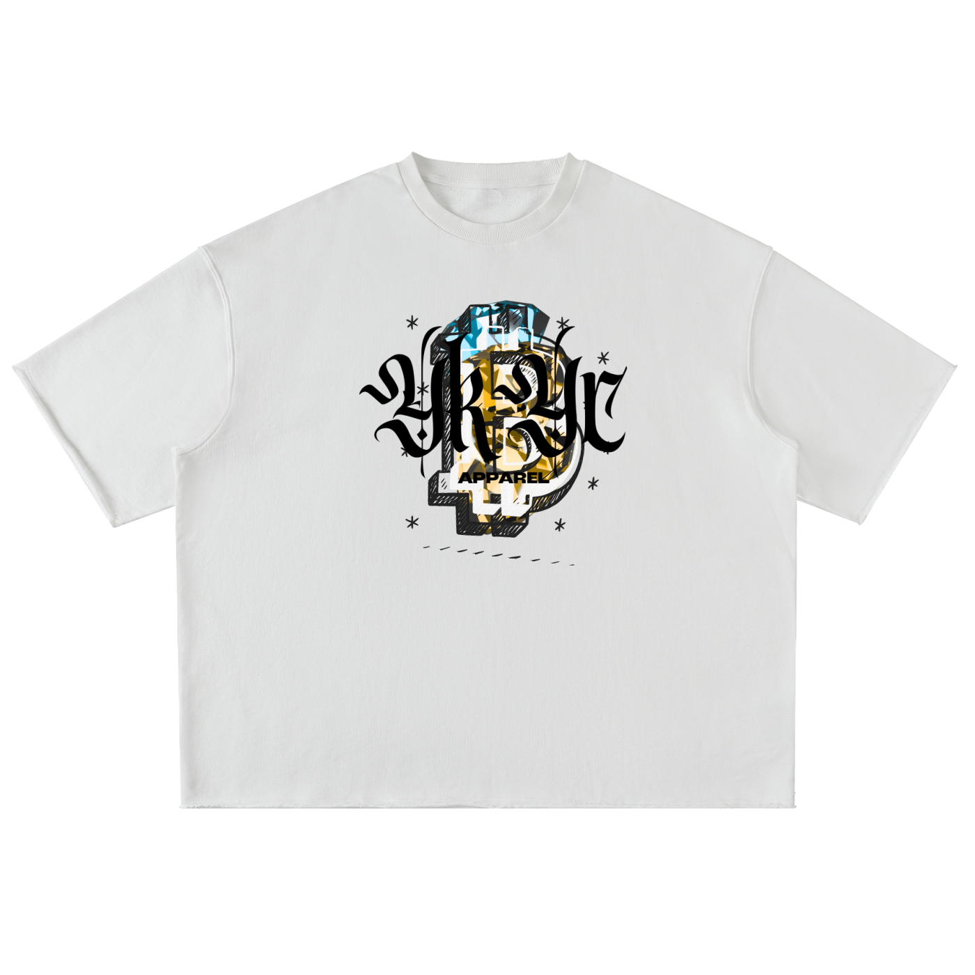 Oversized Washed Half Sleeve T-Shirt